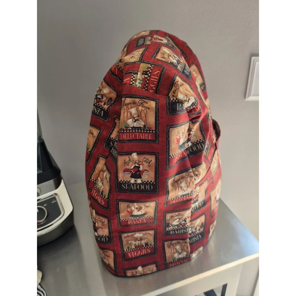 Cotton Cover Compatible with Kitchenaid Stand Mixer with 2 storage Pockets